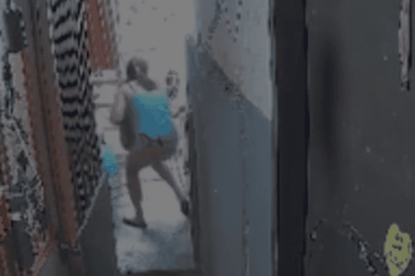 Tia impede tragédia ao salvar sobrinho de 3 anos que caiu do andar de cima