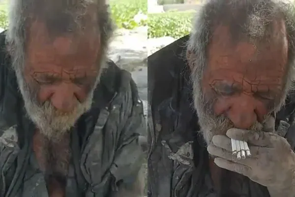 Homem que ficou mais de 60 anos sem tomar banho morre meses após aceitar se lavar